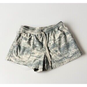 Athleta Gray Pull On Casual Drawstring Shorts Womens  Size XL